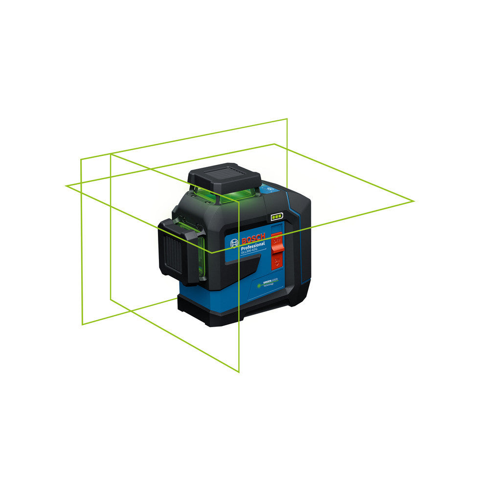 Bosch GLL300-42GL 100ft. 360-degree Green-Beam Three-Plane Leveling and Alignment Line Laser