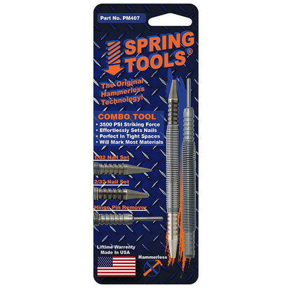 Spring Tools Paint Pro Pak Nail Set and Door Pin Removal Tools