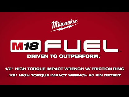 Milwaukee 2967-20 M18 FUEL Cordless Brushless 1/2in High-Torque Impact Wrench with Friction Ring (Tool Only)