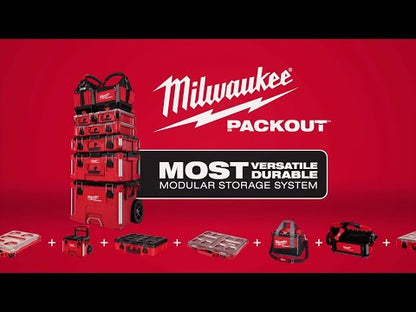 Milwaukee PACKOUT Tool Case with Customizable Insert