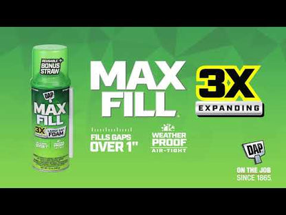 DAP 340g Max Fill Expanding Foam Sealant
