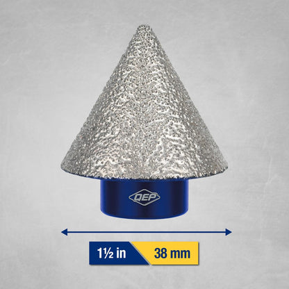 QEP 1-1/2n Diamond Milling Cone