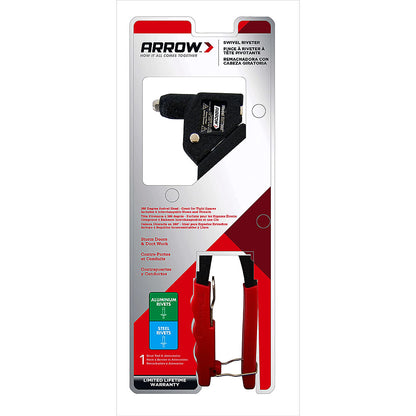 Arrow Swivel Head Rivet Tool