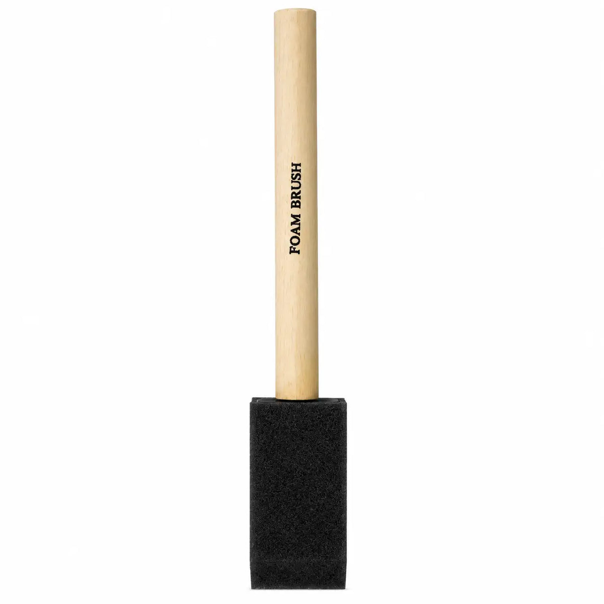 Richard Foam Brushes with Wood Handles