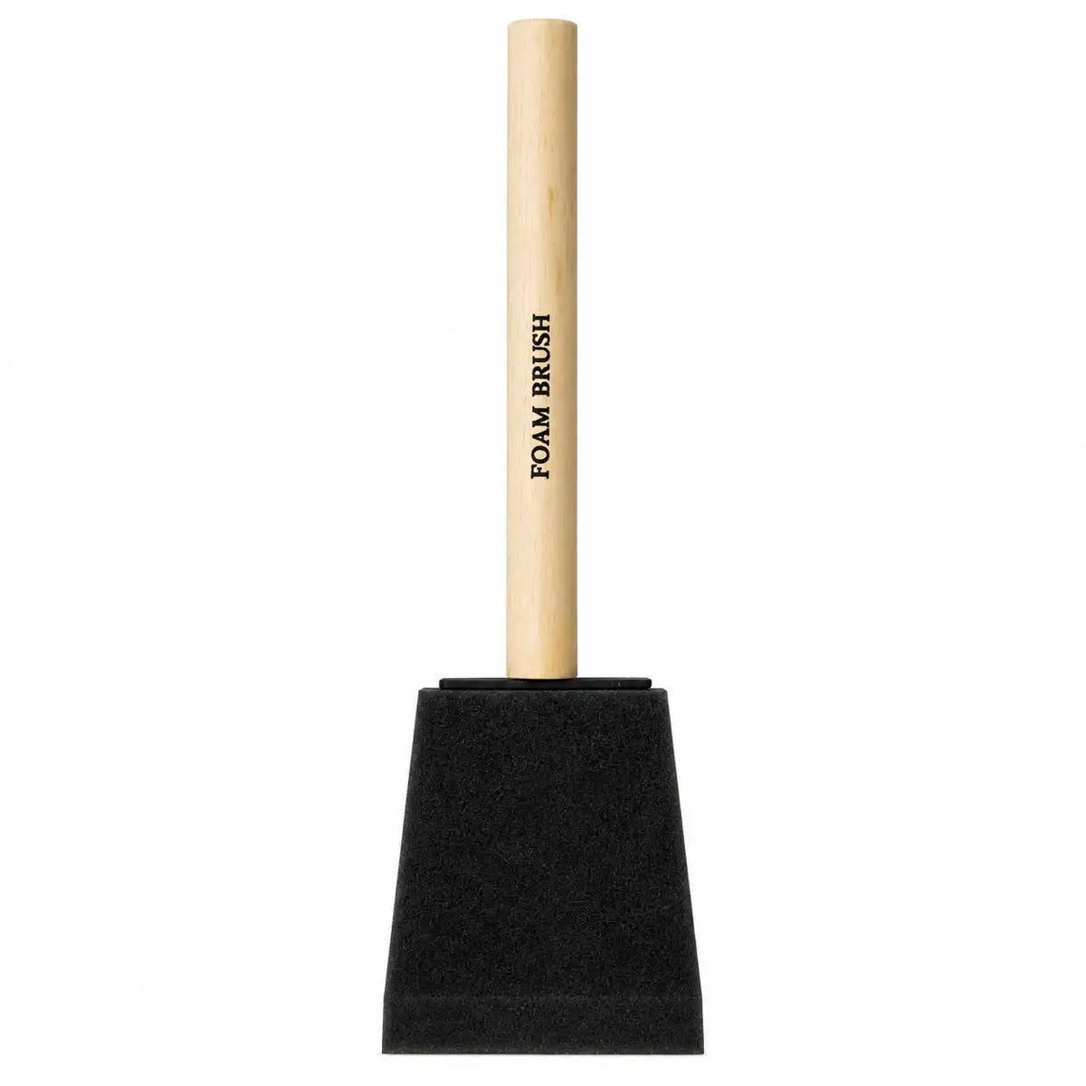 Richard Foam Brushes with Wood Handles
