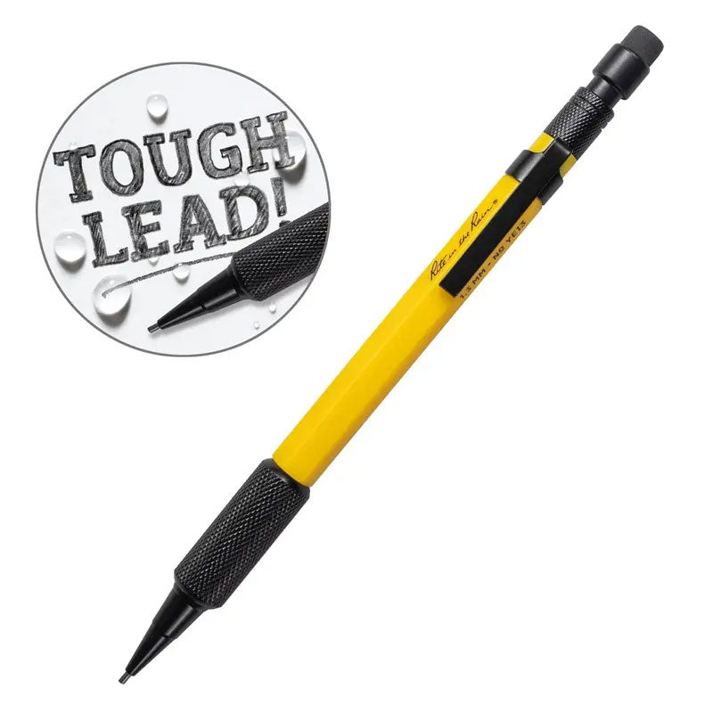 Rite in the Rain Mechanical Pencil with 1.3mm Dark 2B  Lead - Yellow Barrel