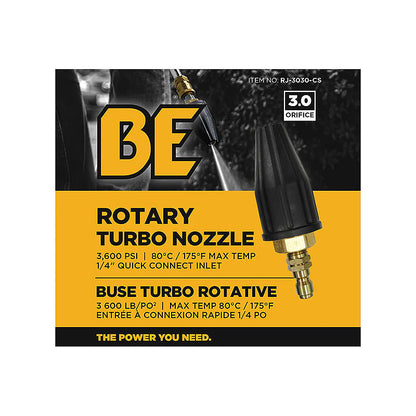BE 3200 PSI Rotary Pressure Washer Nozzle