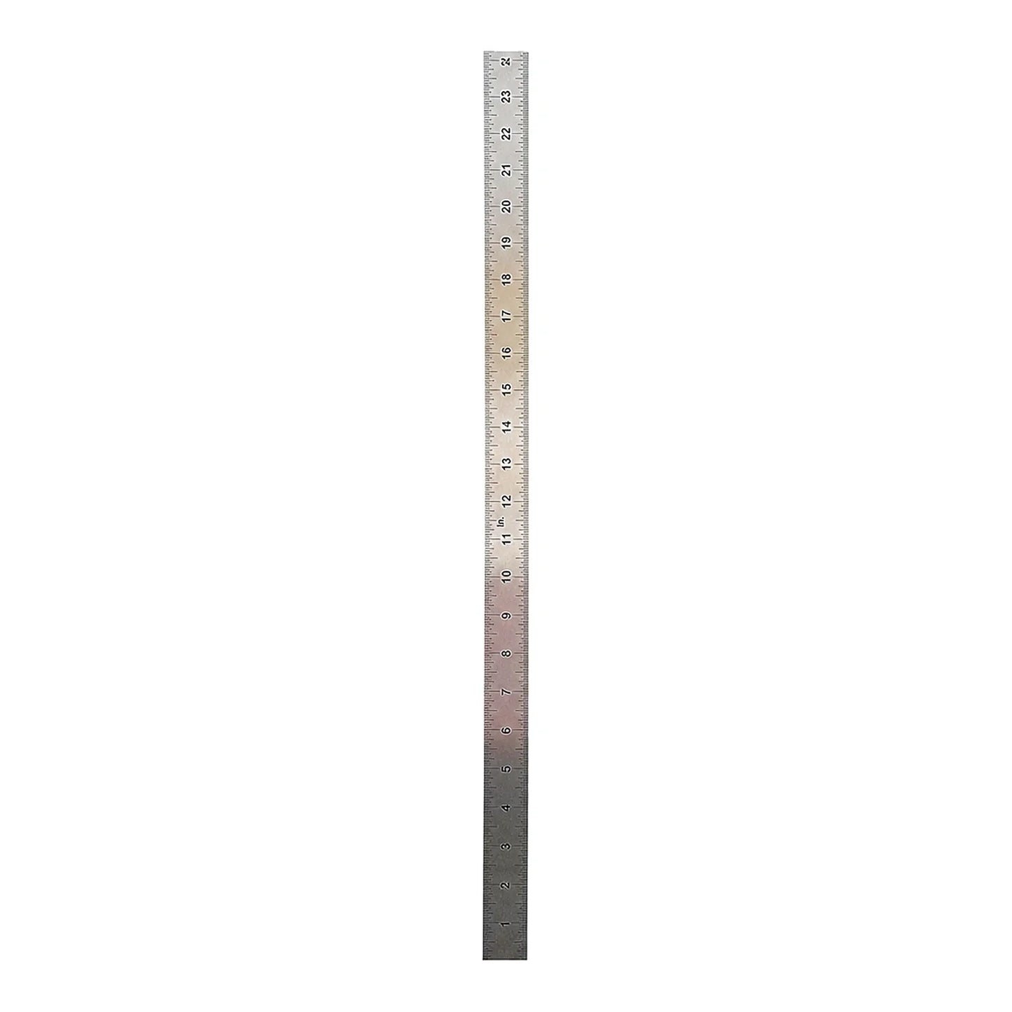 ROK 28304 24 in stainless steel ruler outside its retail header packaging