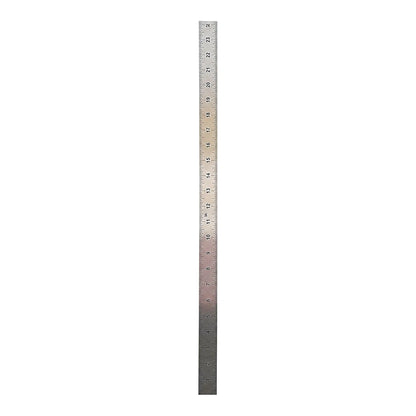ROK 28304 24 in stainless steel ruler outside its retail header packaging