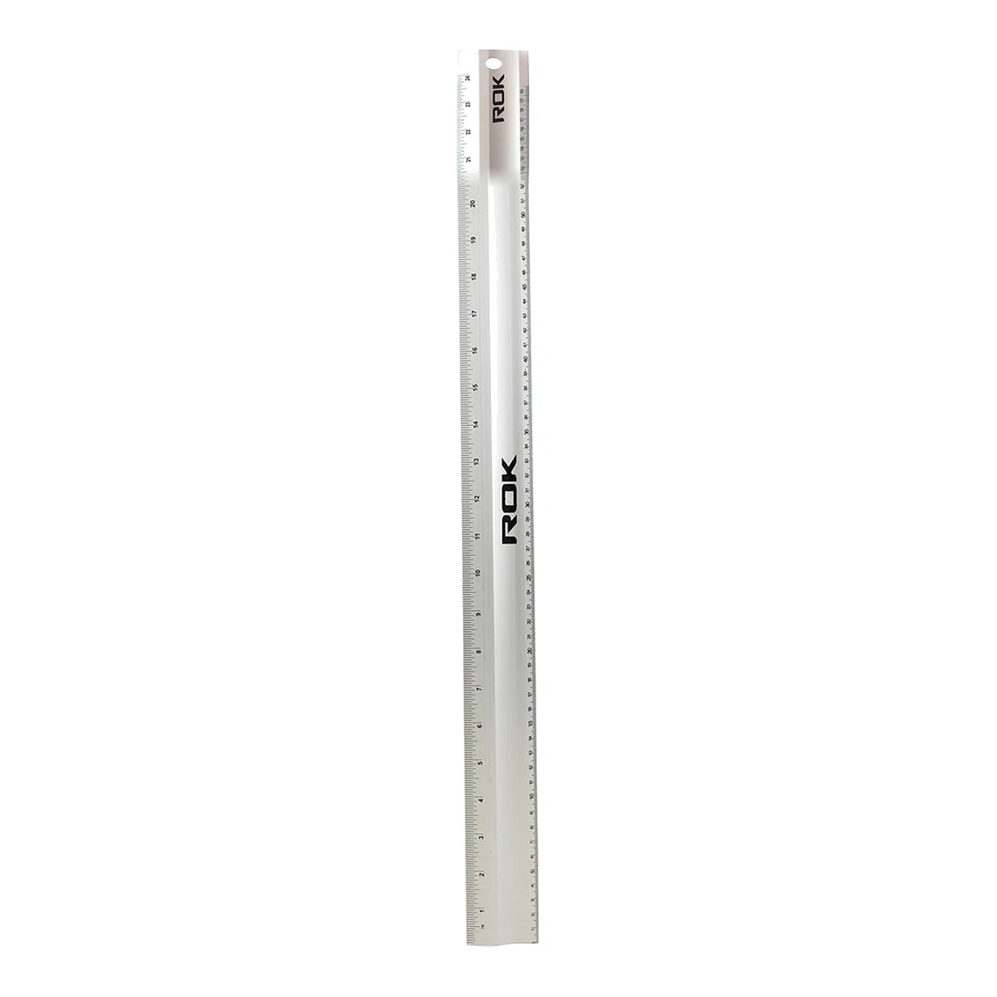 ROK 28342 24 in aluminum ruler outside its retail header packaging
