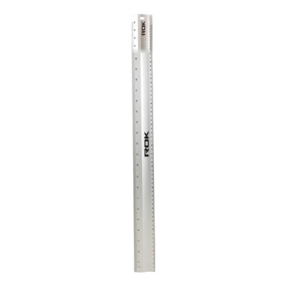 ROK 28342 24 in aluminum ruler outside its retail header packaging