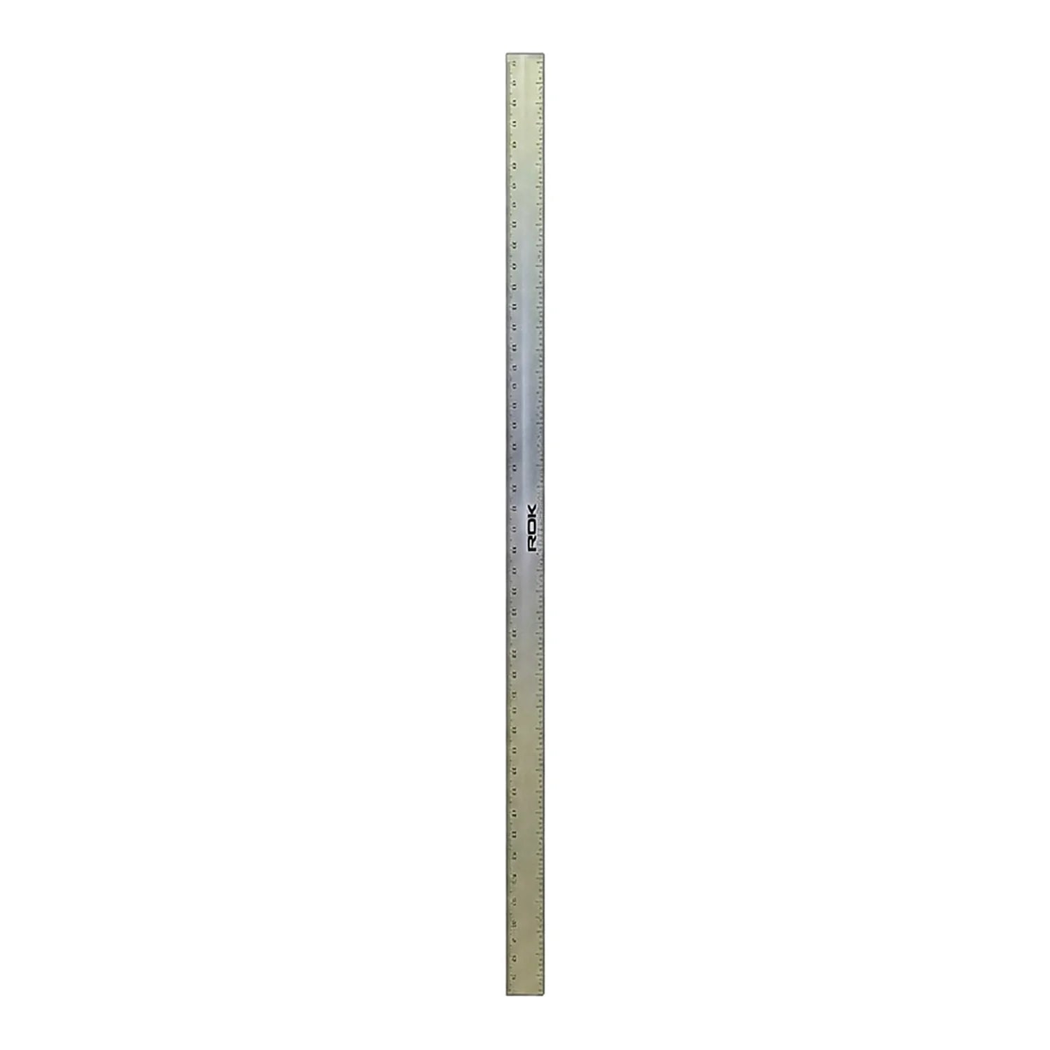 ROK 28346 48 in aluminum ruler outside its retail header packaging