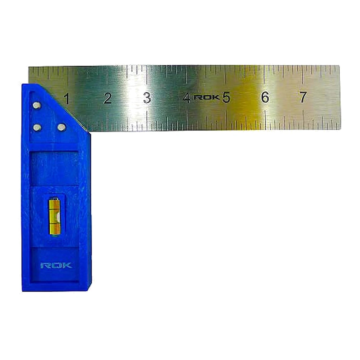 ROK 28369 8 in try-square with polycarbonate handle