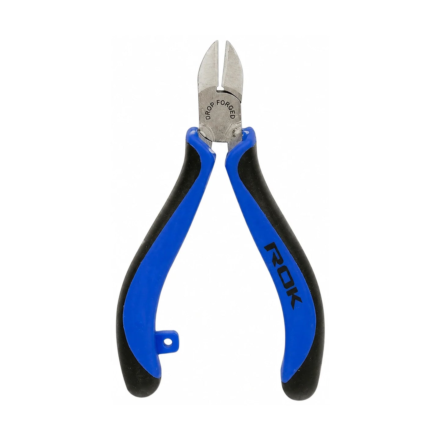 ROK 65168 5-inch mini diagonal pliers outside the packaging on a white background