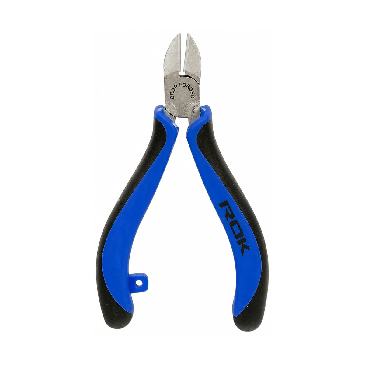 ROK 65168 5-inch mini diagonal pliers outside the packaging on a white background