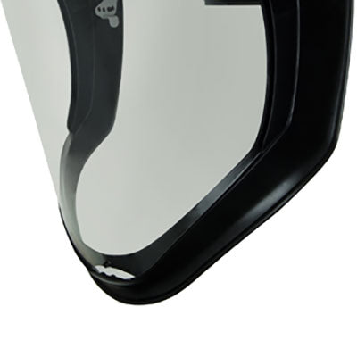 Uvex by Honeywell Bionic Face Shield with Clear Polycarbonate Visor & Anti-Fog / Hard Coat