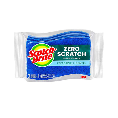 Scotch-Brite Gentle Clean Scrub Sponge 3-Pack