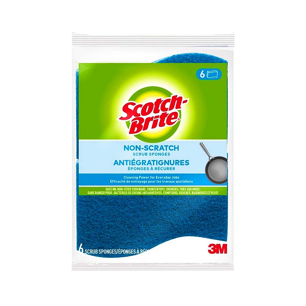 Scotch-Brite Non-Scratch Scrub Sponge 6-Pack