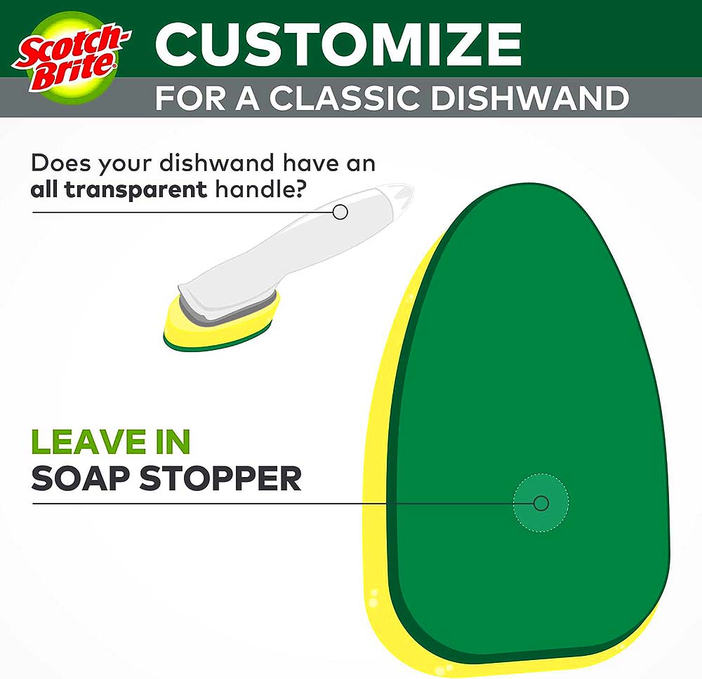 Scotch-Brite Soap Dispensing Dishwand - 1 Pack