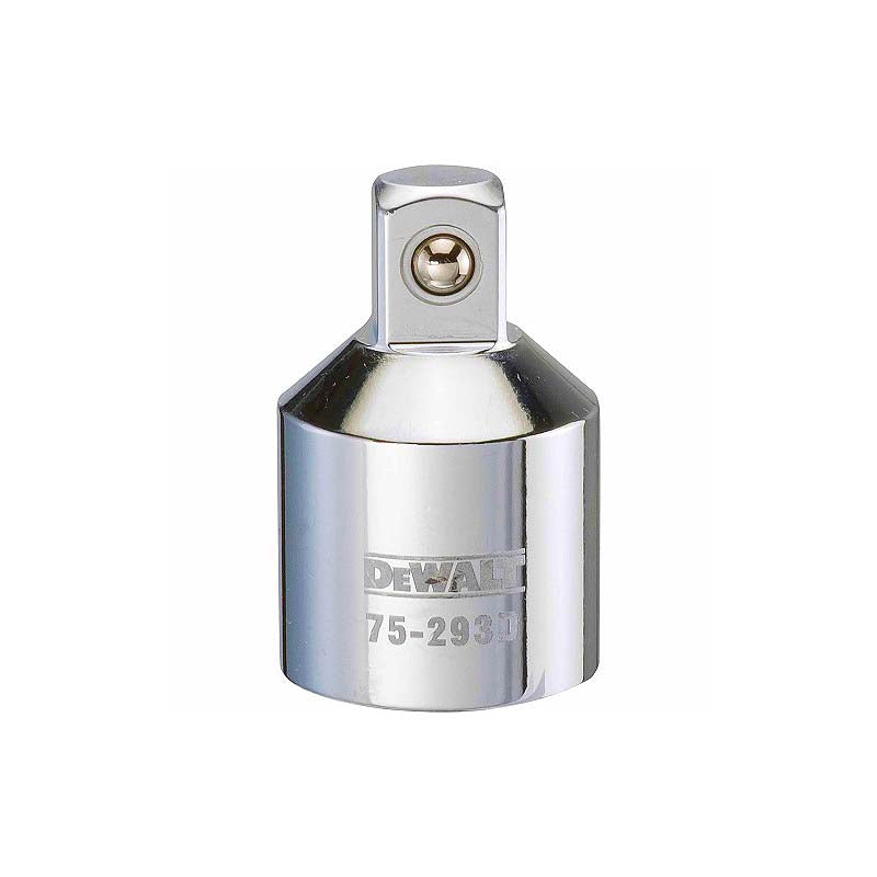 DeWalt 3/4in Male x 1/2in Female Reducing Socket Adapter