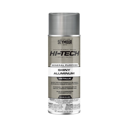 Seymour 12oz Hi-Tech Lacquers Spray Paint - Shiny Aluminum