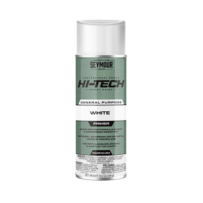 Seymour 12oz High Tech Spraypaint Primer - White