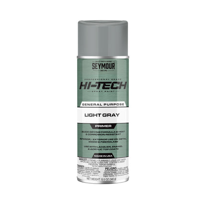 Seymour 12oz High Tech Spraypaint Primer - Light Gray