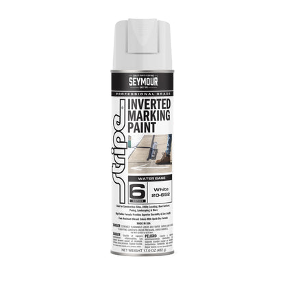 Seymour 17oz Inverted Ground Marking Paint - White
