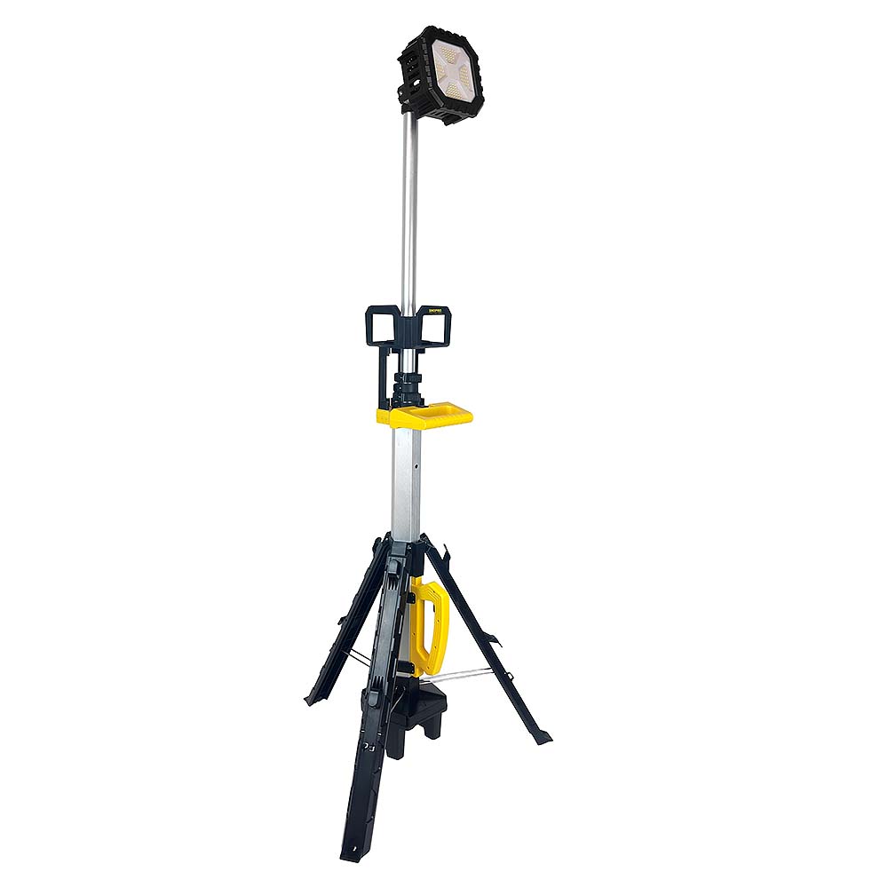 SHOPRO L002924 18V/20V Cordless 40in - 60in LED Tripod Work Light (Tool Only)