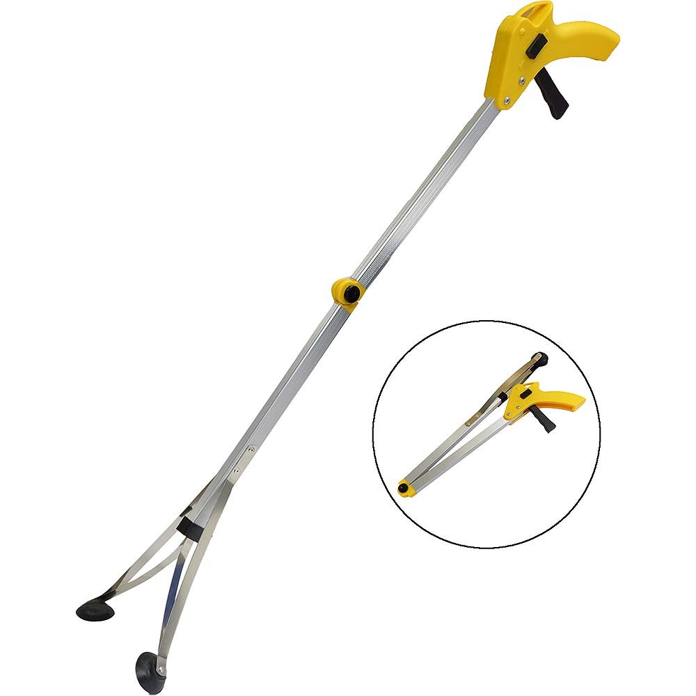 SHOPRO Folding Aluminum Pick-up and Reaching Tool