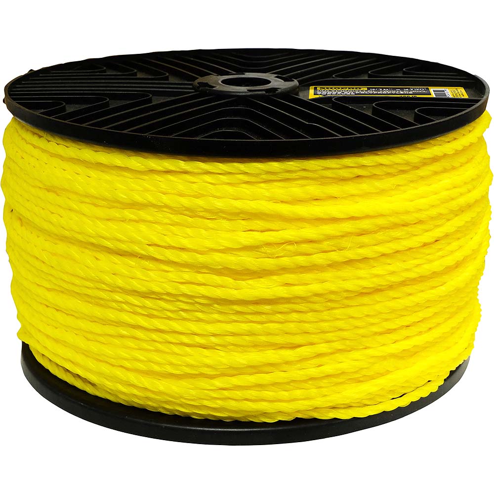 SHOPRO 3/16in x 870' Twisted Poly Rope
