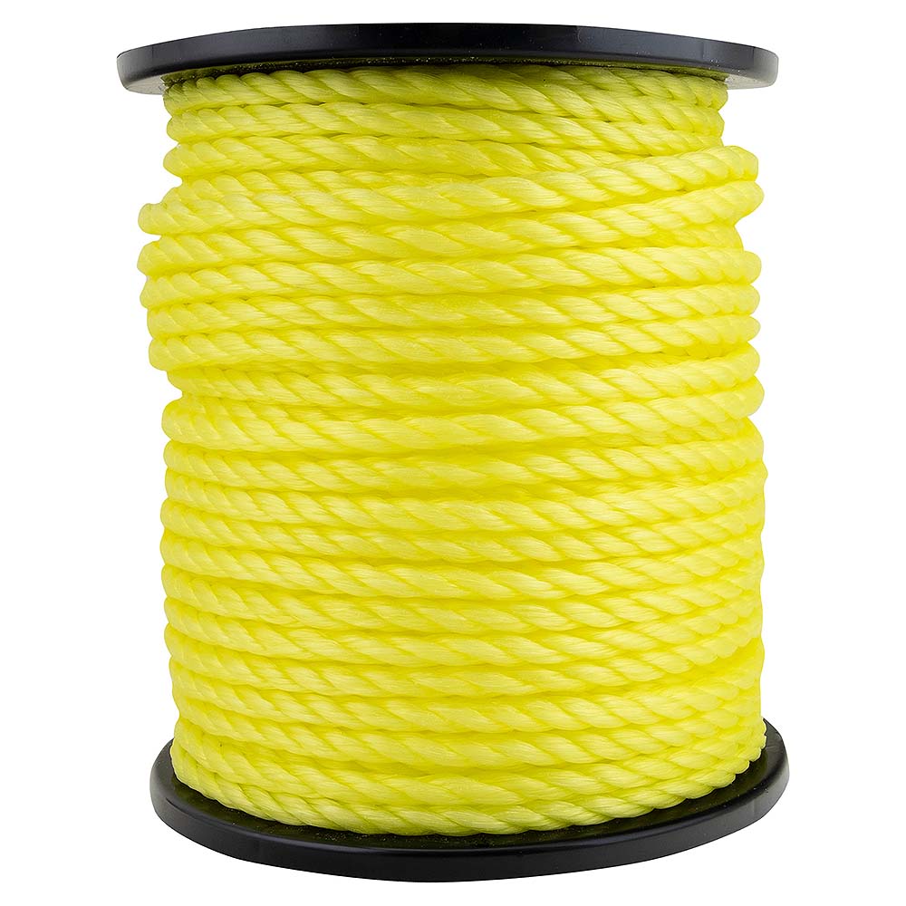 SHOPRO 3/8in x 255' Twisted Poly Rope