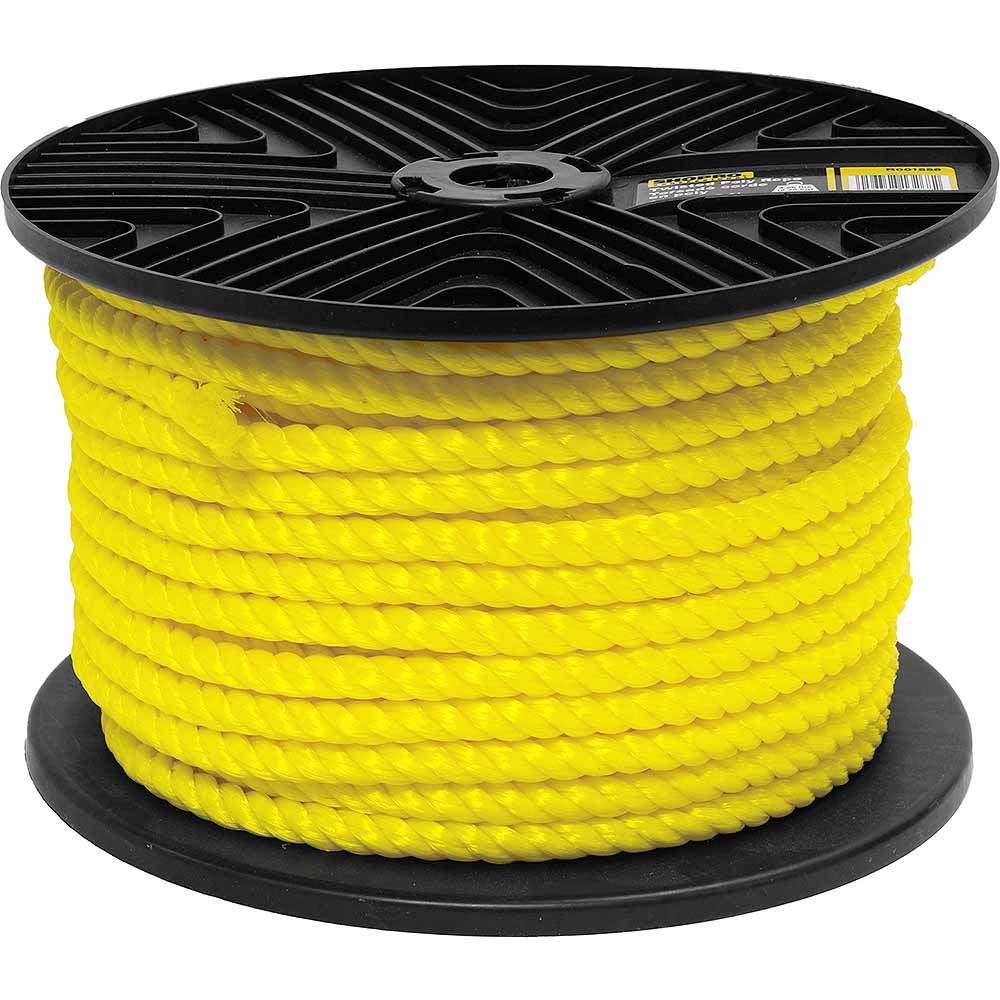 SHOPRO 1/2in x 155' Twisted Poly Rope