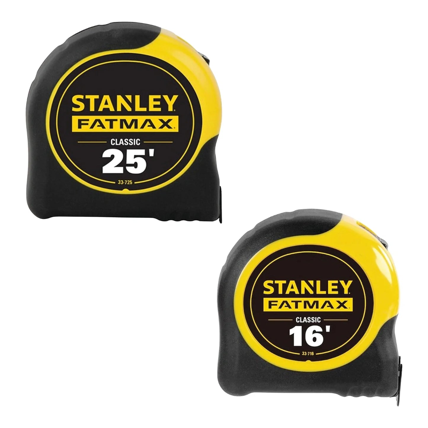 Stanley FATMAX FMHT70455LC 16 ft and 25 ft tape measure set