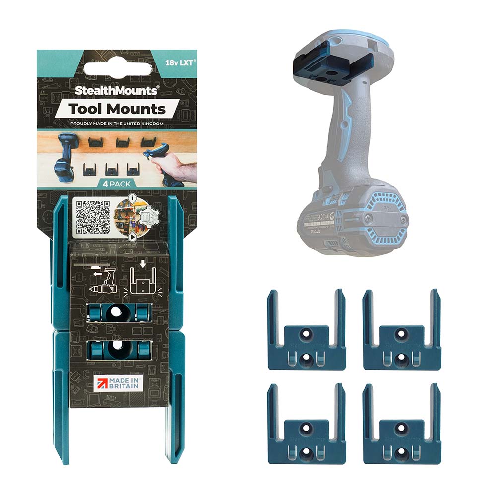 StealthMounts Makita 18V Tool Mounts - 4pk
