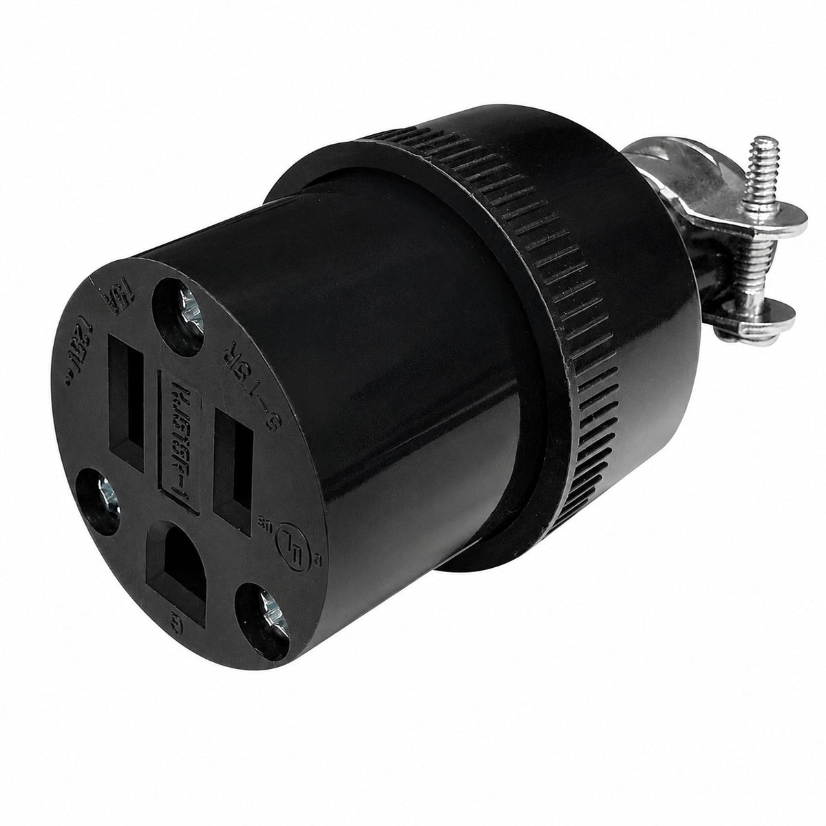 Summit 15A/125V Plug & Connector - Black