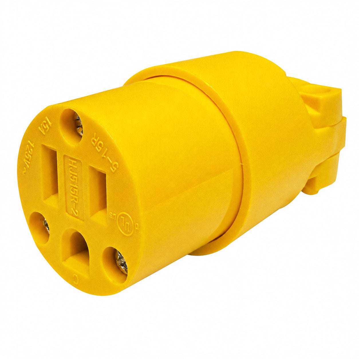 Summit 15A/125V Plug & Connector - Yellow