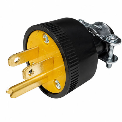 Summit 15A/125V Plug & Connector - Black