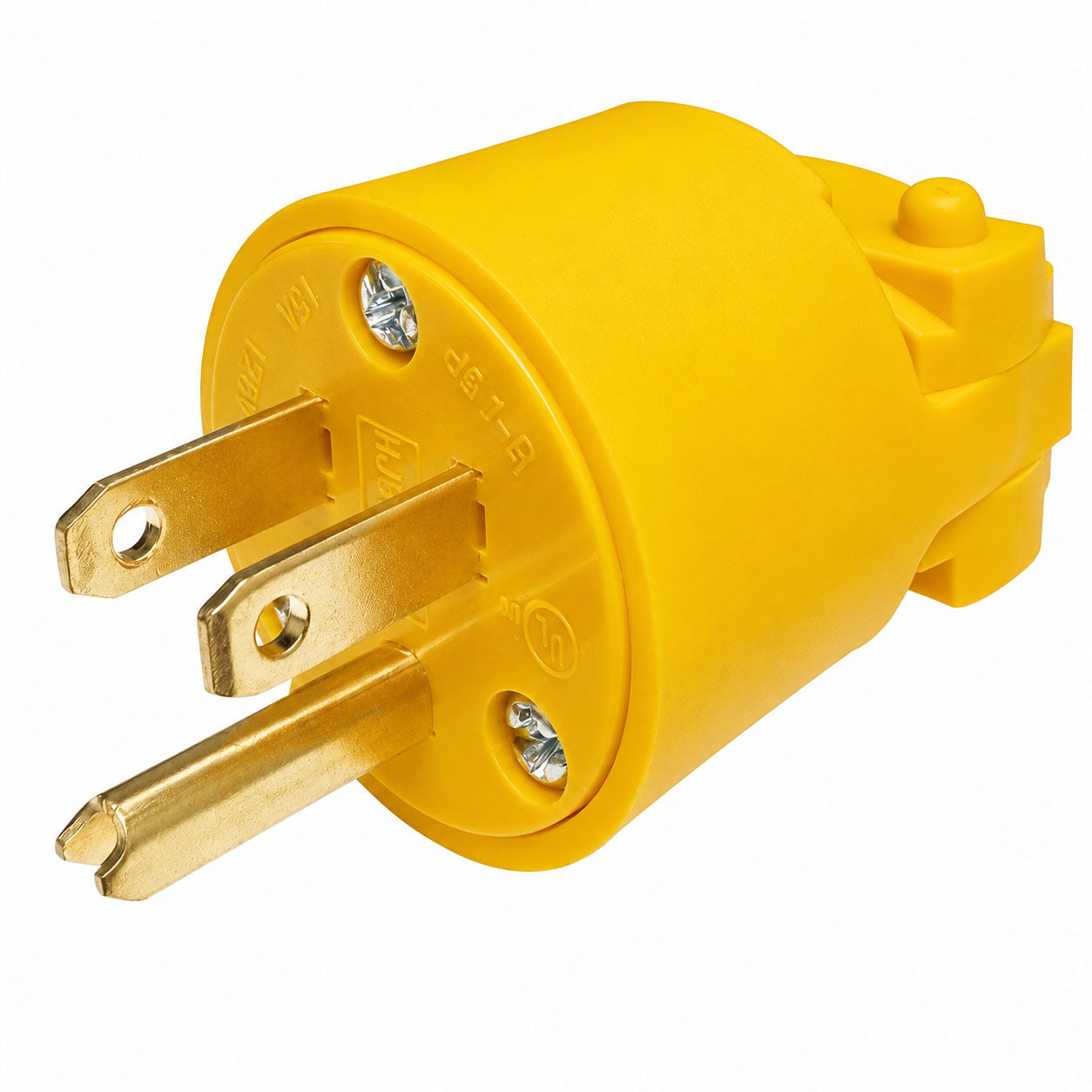 Summit 15A/125V Plug & Connector - Yellow