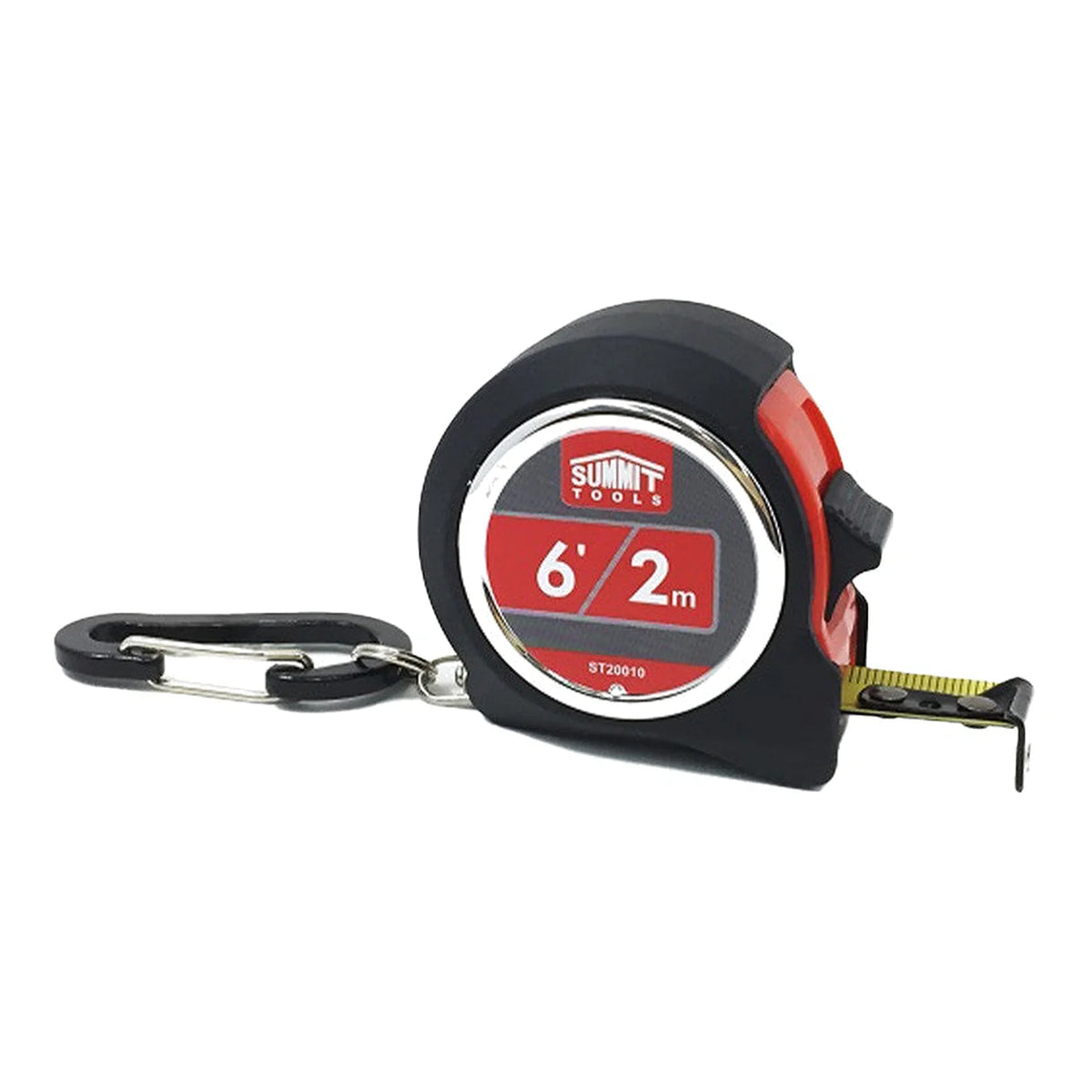 Summit Tools ST20010 6 ft / 2 m SAE and metric carabiner tape measure