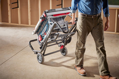 Bosch GTS15-10 15 Amp 10 Inch Portable Jobsite Table Saw with Gravity-Rise Wheeled Stand