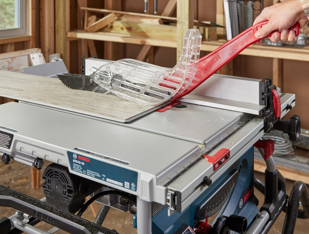 Bosch GTS15-10 15 Amp 10 Inch Portable Jobsite Table Saw with Gravity-Rise Wheeled Stand