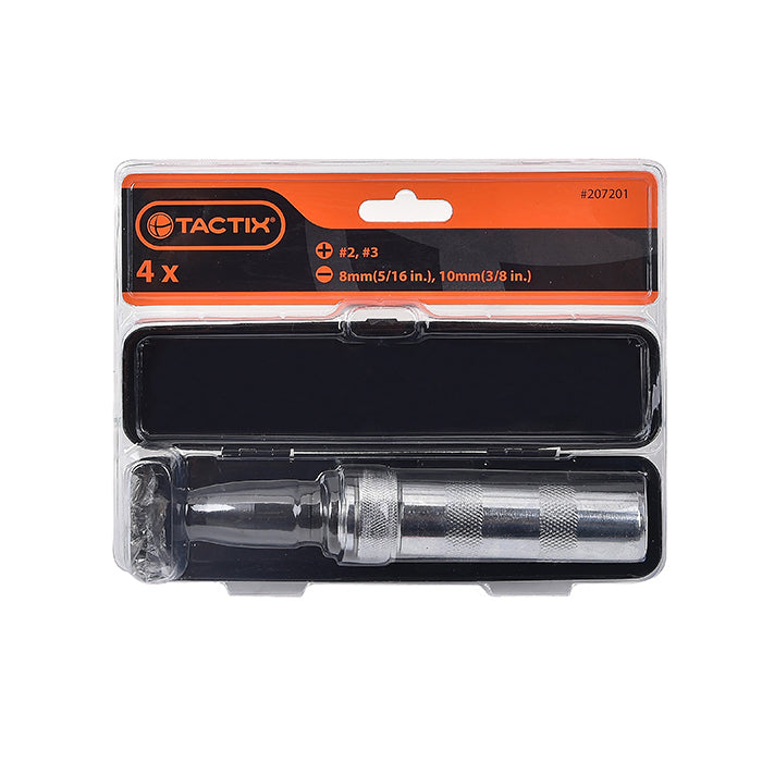 TACTIX 4pc Hand Impact Screwdriver Set
