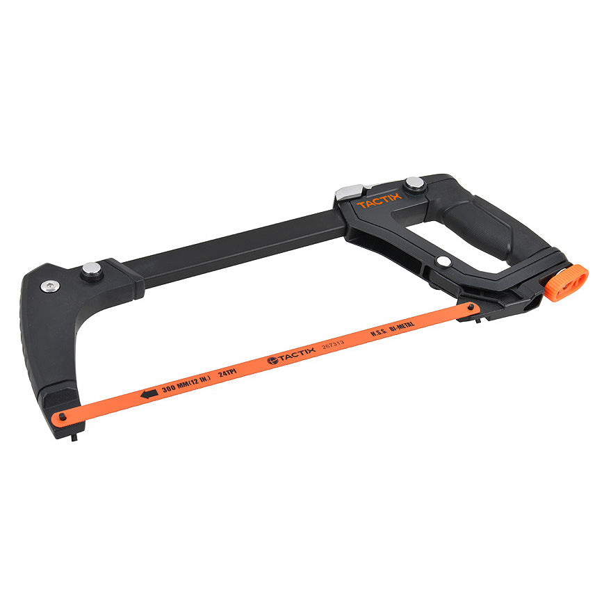 Tactix 12in 3-in-1 Multifunctional Hacksaw