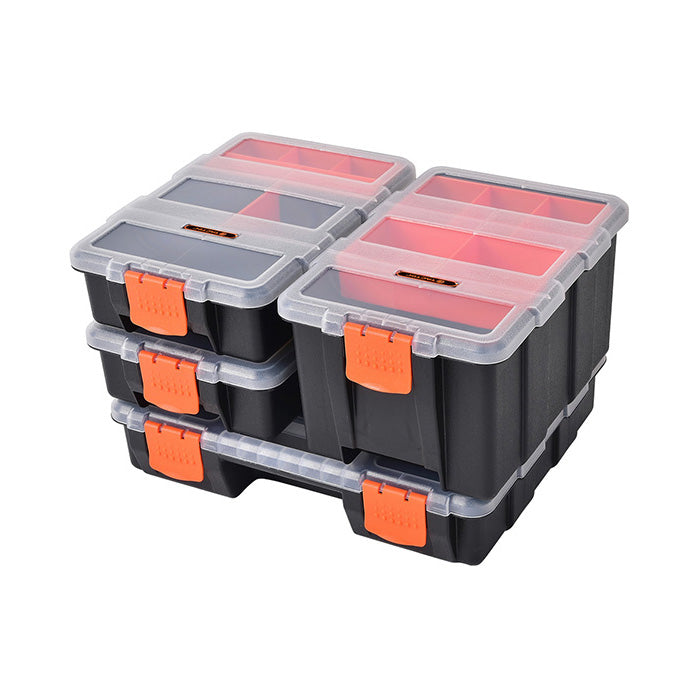 TACTIX 4pc Compartment Multi-Purpose Organizer Set
