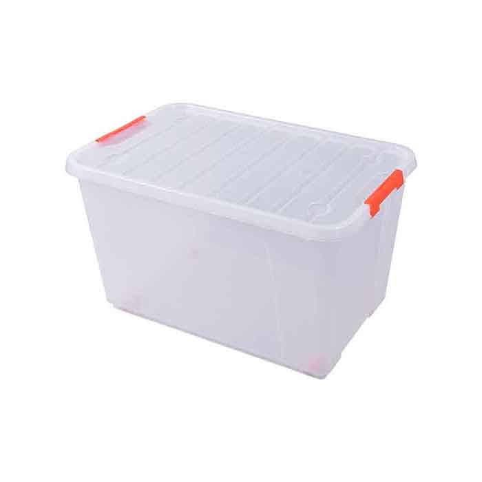 TACTIX 52L Clear Storage Box