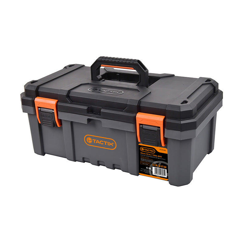 TACTIX 19in Heavy-Duty Tool Box