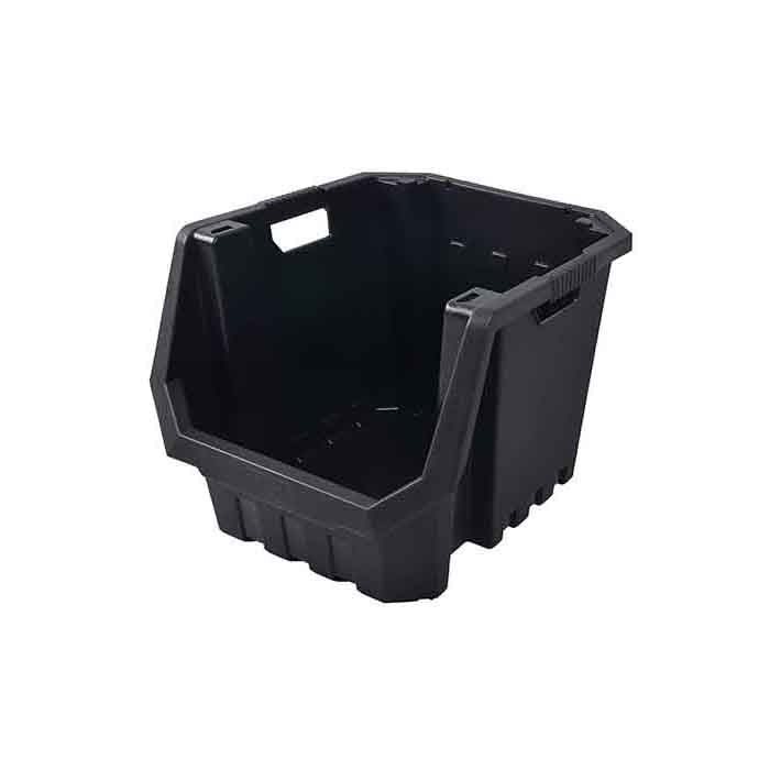 TACTIX 60L Stacking Storage Crate