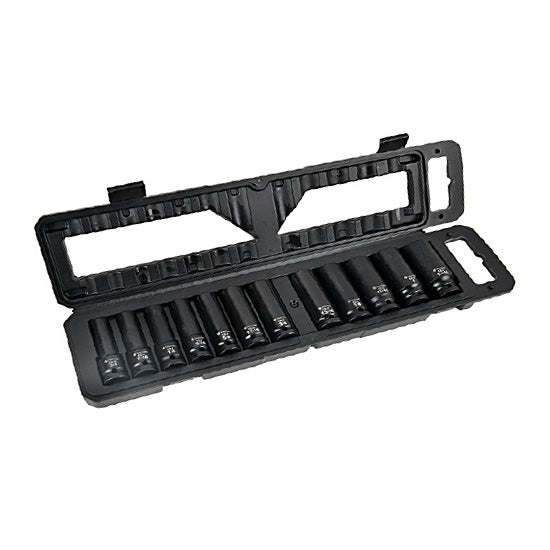Tactix 12pc 1/2in Drive SAE Deep Impact Socket Set