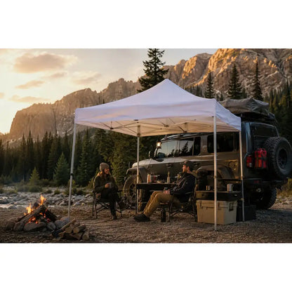 TREMBLANT Elite 10' X 10' Pop Up Tent - White